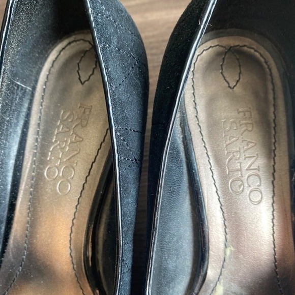 Franco Sarto sz 6.5 mary jane pump Black 2-inch‎ heels - Picture 2 of 6